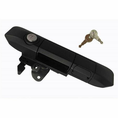 BACKSEAT Black Tail Gate Lock of Full Handle Replacement with or without Backup Camera for 2005-2015 Tacoma BA2622491